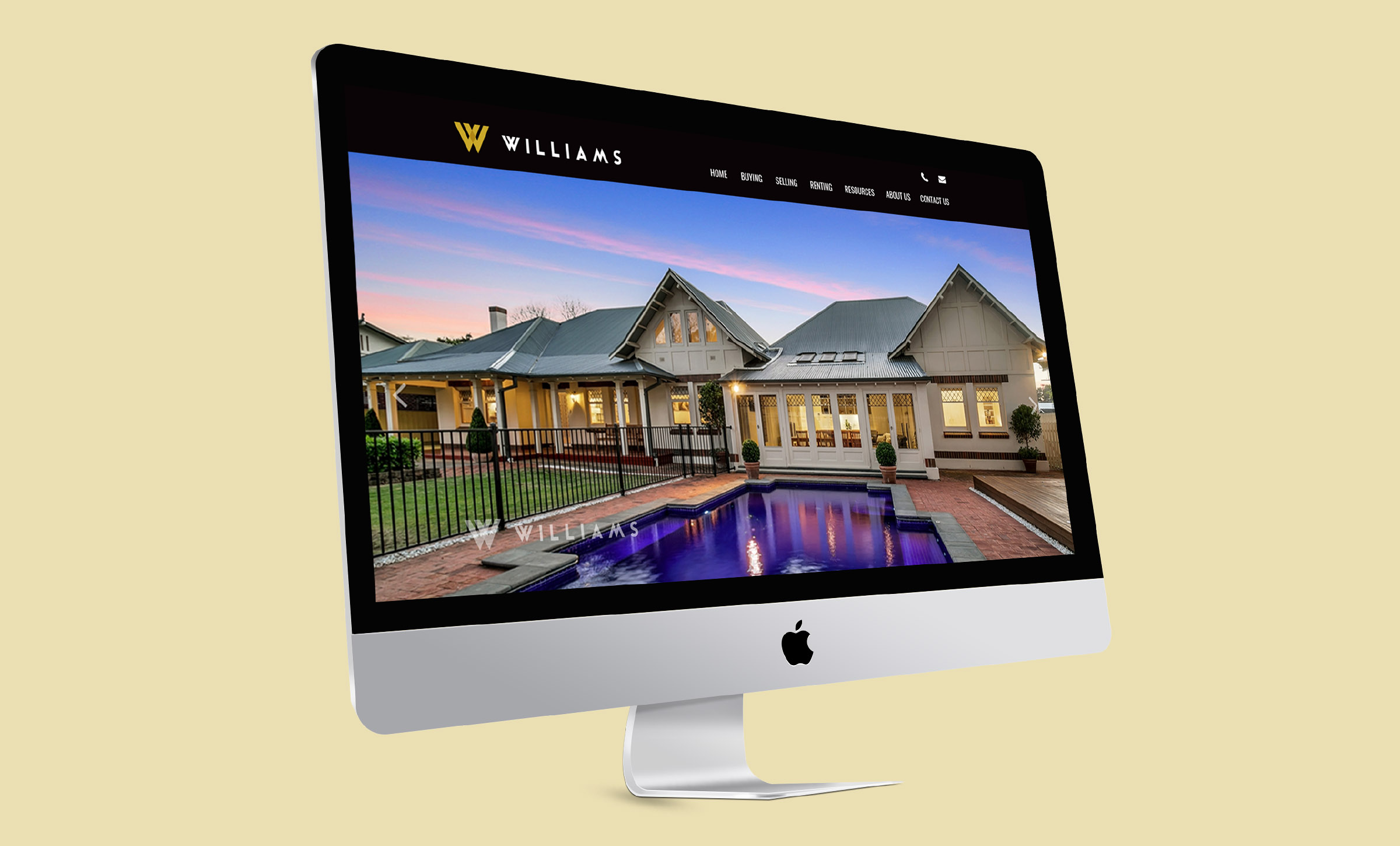 NRG Digital - Williams Real Estate Website Development