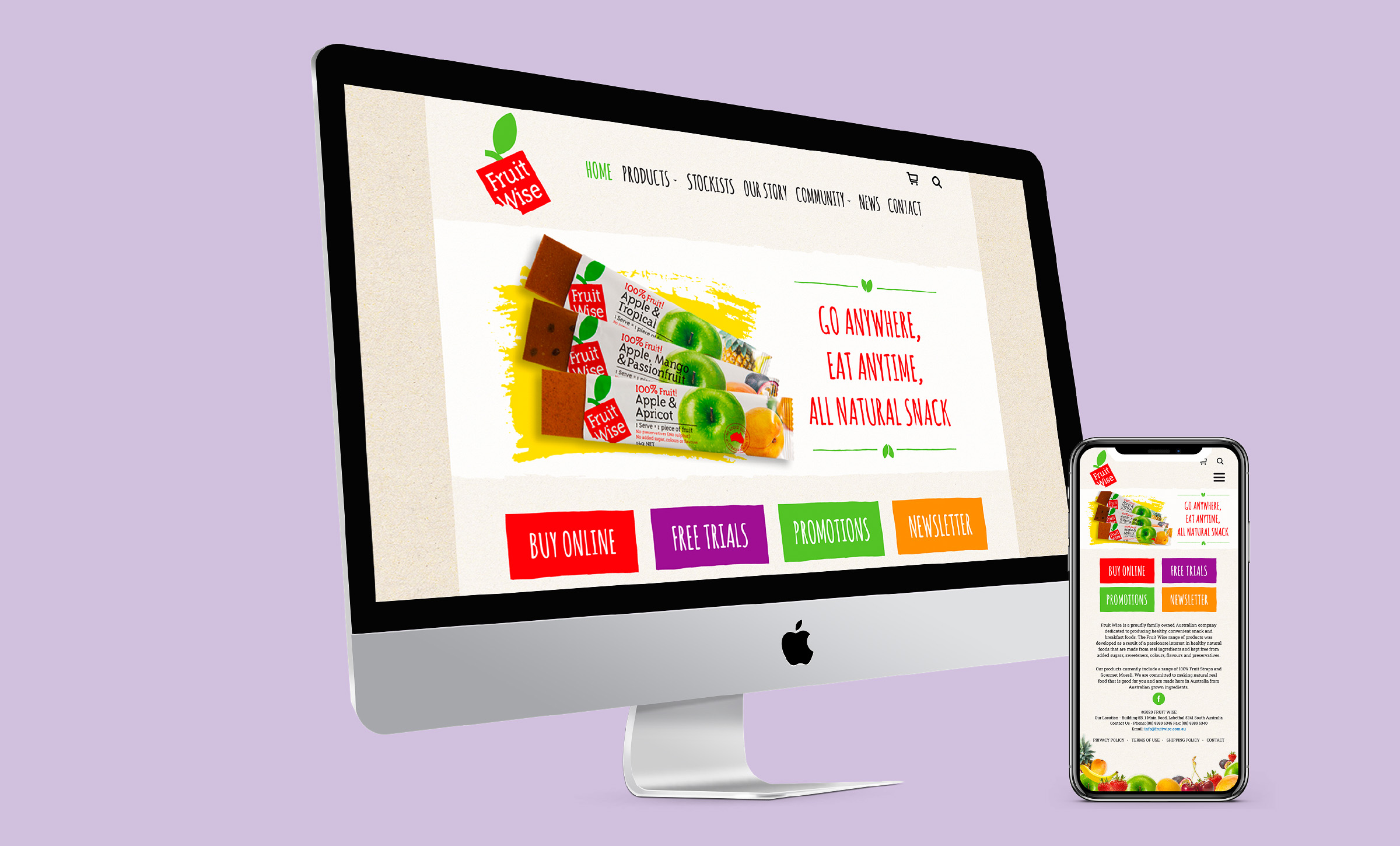 Fruit Wise Website Redevelopment NRG Digital Fruit Wise Website Redevelopment
