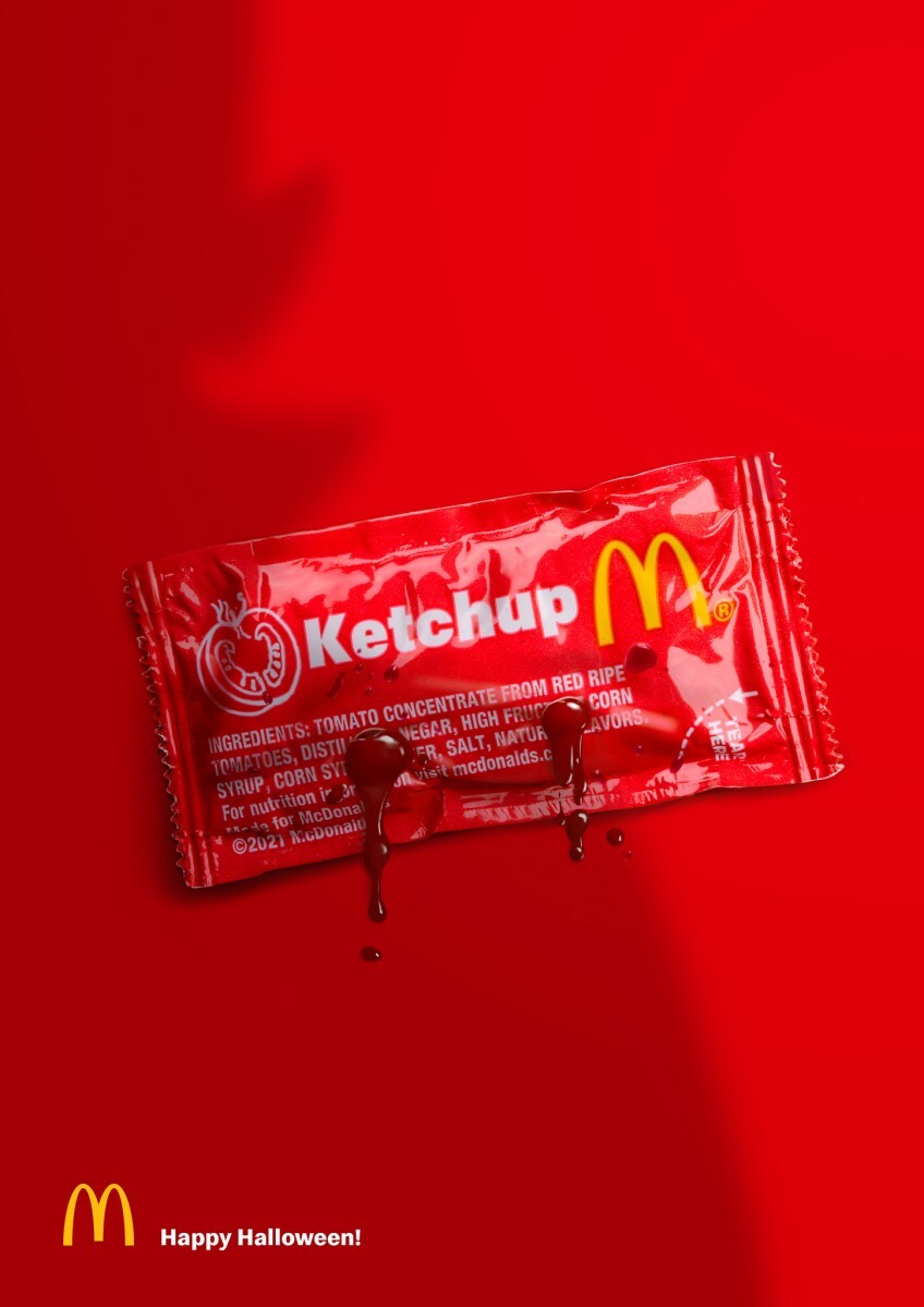 McDonald's Halloween Press Ad